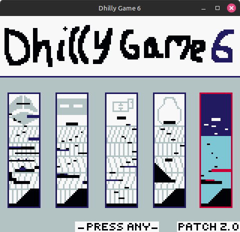 Screenshot of Dhilly Game 6 Remake